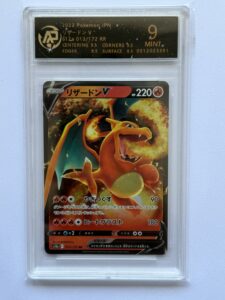 SUBASTA- Charizard V – Pokemon JPN- S12A 013/172 RR – (GRADO BELO 9)
